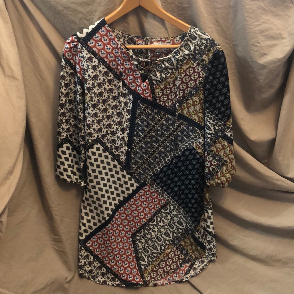 Wrangler patchwork style dress